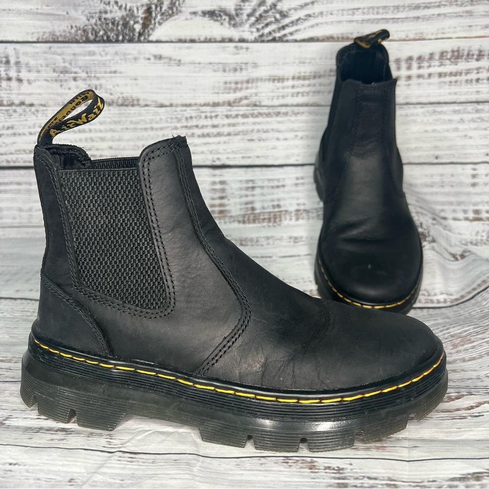 Dr Martens Women’s 6 Embury Chelsea Leather Boots Black